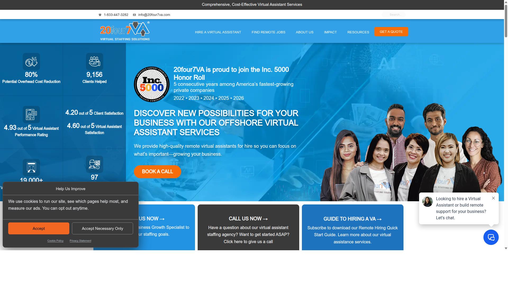 20four7VA website