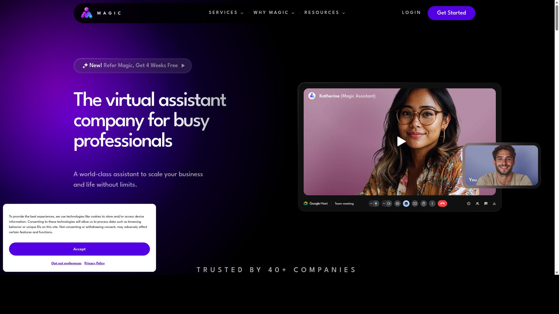 GetMagic website
